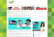 Big Brother Access website