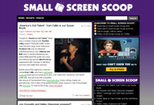 Small Screen Scoop